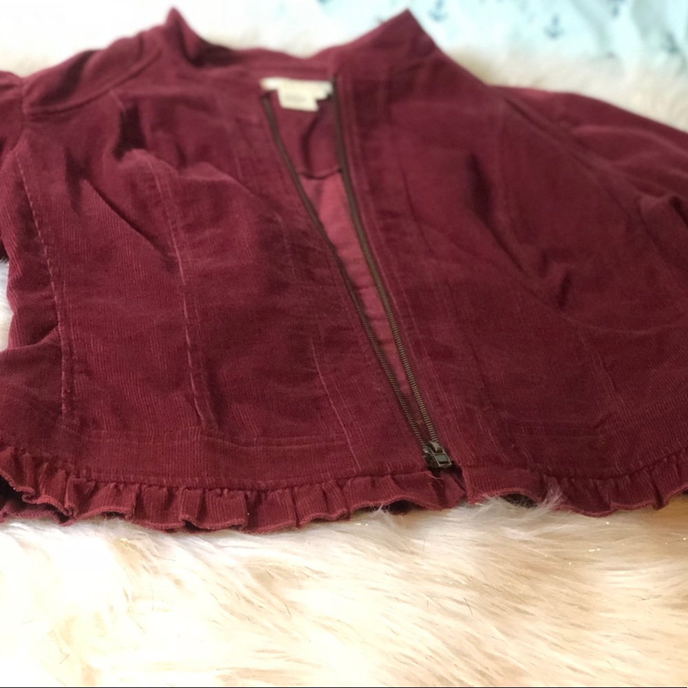 Burgundy Blazer